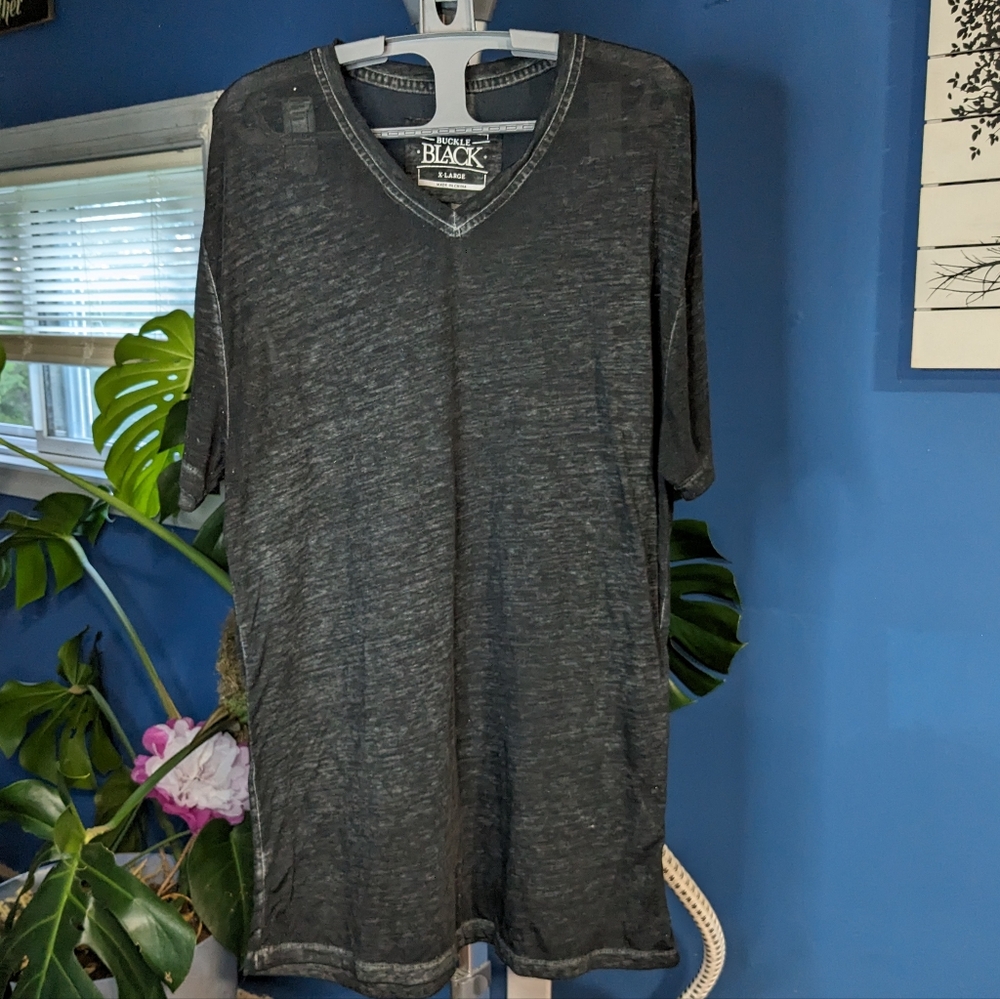 Buckle Black Mens XL Shirt
